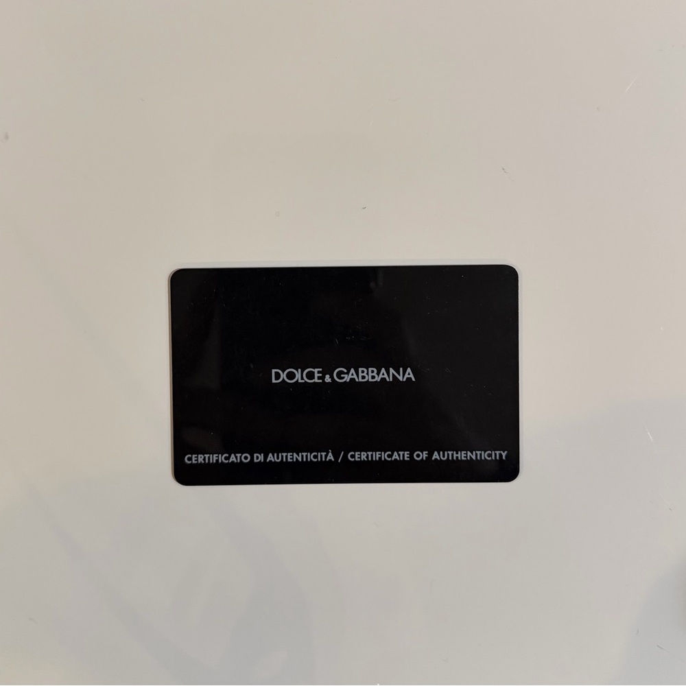 Dolce & Gabbana Black Textured Shoulder Bag - Picture 9 of 9
